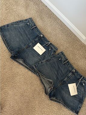Alexander Wang Dark Blue High-Rise Denim Jeans